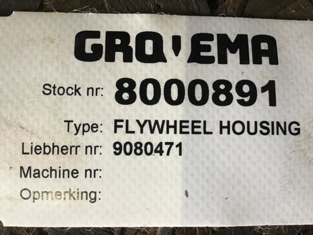 Suku cadang Liebherr Flywheel Housing: gambar 9 Suku cadang Liebherr Flywheel Housing: gambar 9