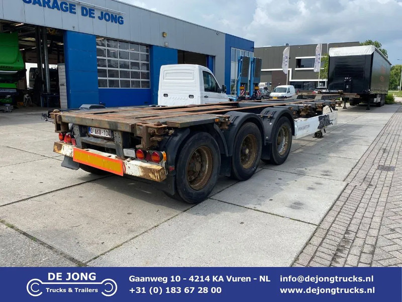 Krone SD 27 / Container Chassis / BPW + Drum / 1x Extendable / 45 FT - Semi-trailer pengangkut mobil: gambar 1 Krone SD 27 / Container Chassis / BPW + Drum / 1x Extendable / 45 FT - Semi-trailer pengangkut mobil: gambar 1