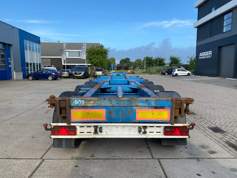 Renders Container chassis / Mercedes + Disc / 1x Lift Axle / 1x Extendable - Semi-trailer pengangkut mobil: gambar 2 Renders Container chassis / Mercedes + Disc / 1x Lift Axle / 1x Extendable - Semi-trailer pengangkut mobil: gambar 2