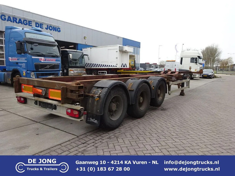 Renders Renders Container Chassis / SAF + DRUM - Semi-trailer pengangkut mobil: gambar 1 Renders Renders Container Chassis / SAF + DRUM - Semi-trailer pengangkut mobil: gambar 1