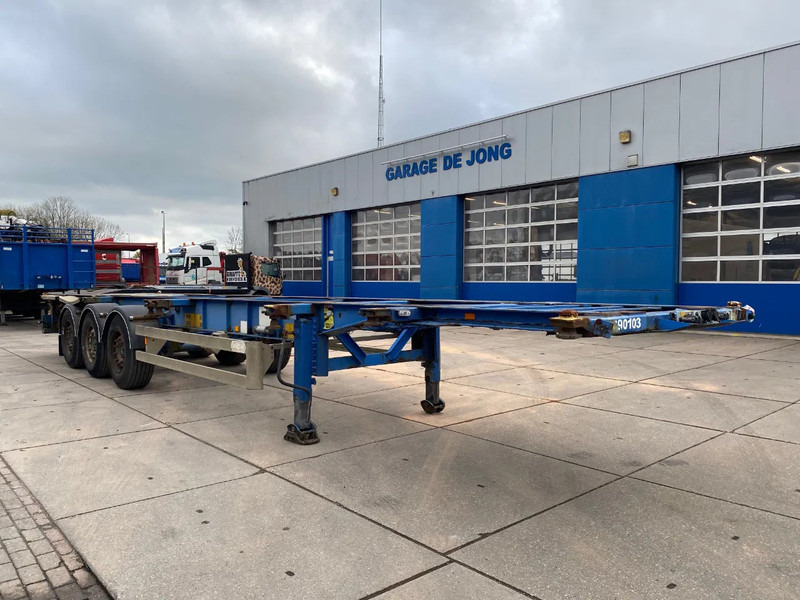 Van Hool 3B0079 / Container chassis / SAF + Disc - Semi-trailer pengangkut mobil: gambar 5 Van Hool 3B0079 / Container chassis / SAF + Disc - Semi-trailer pengangkut mobil: gambar 5