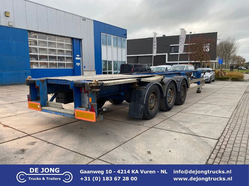 Van Hool 3B0079 / Container chassis / SAF + Disc - Semi-trailer pengangkut mobil: gambar 1 Van Hool 3B0079 / Container chassis / SAF + Disc - Semi-trailer pengangkut mobil: gambar 1