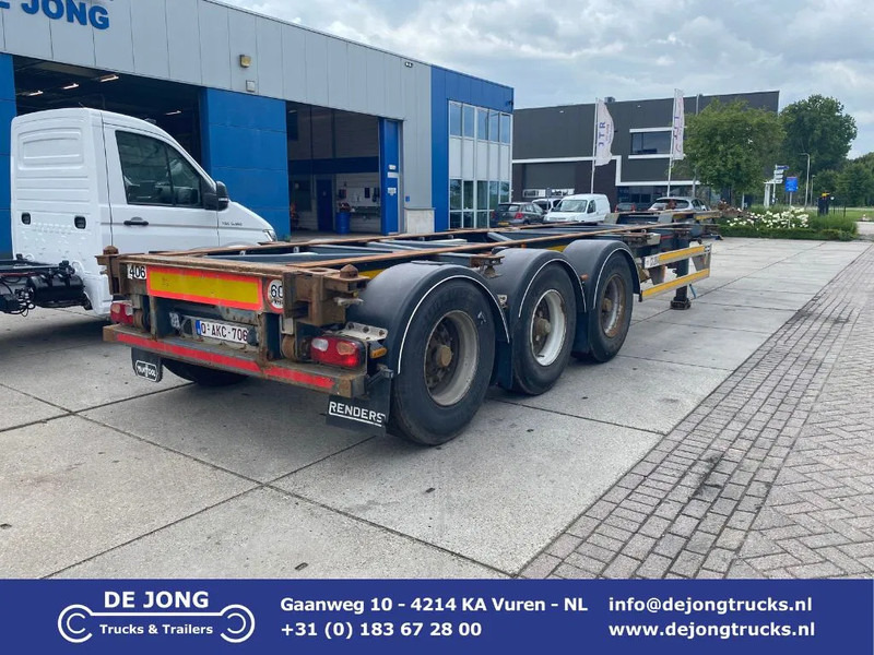 Van Hool Container Chassis / 40-45 FT / BPW - Semi-trailer pengangkut mobil: gambar 1 Van Hool Container Chassis / 40-45 FT / BPW - Semi-trailer pengangkut mobil: gambar 1