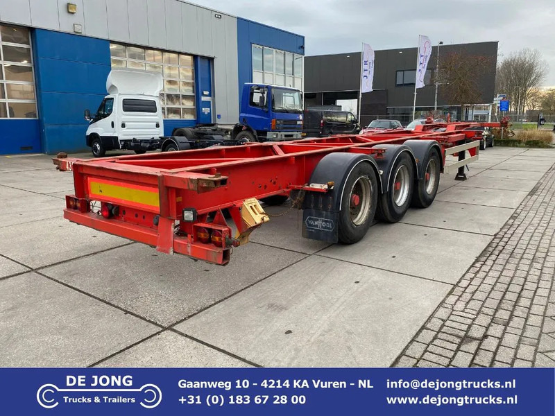Van Hool S00149 / Container Chassis / 40FT / BPW + Drum - Semi-trailer pengangkut mobil: gambar 1 Van Hool S00149 / Container Chassis / 40FT / BPW + Drum - Semi-trailer pengangkut mobil: gambar 1