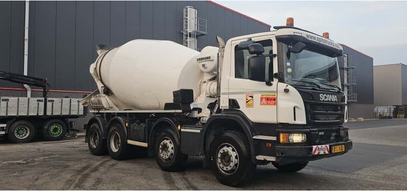 Scania P410 Mixer 9m3 LIEBHERR - Truk pengaduk beton: gambar 3 Scania P410 Mixer 9m3 LIEBHERR - Truk pengaduk beton: gambar 3