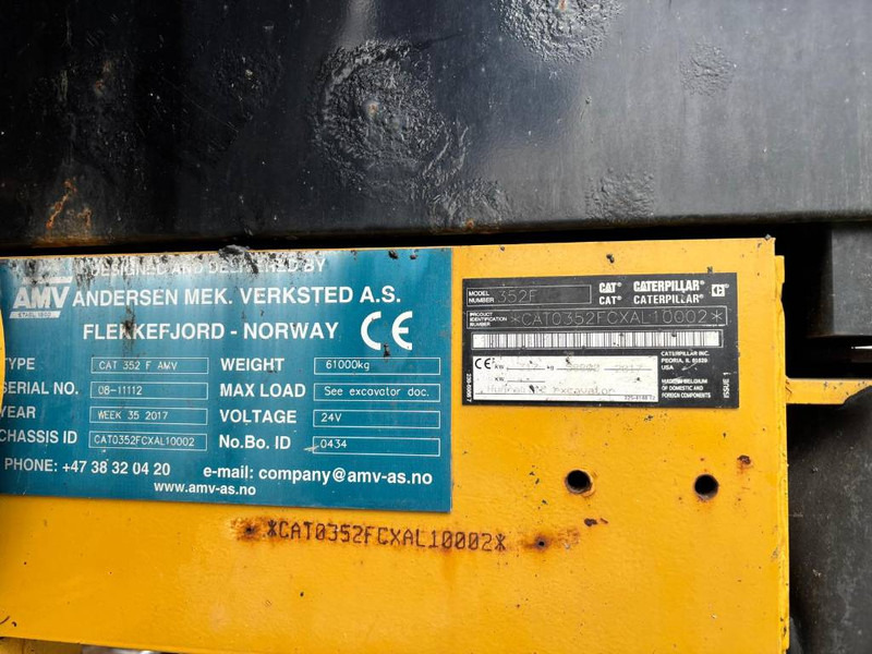 Cat 352 F - Ekskavator perayap: gambar 5 Cat 352 F - Ekskavator perayap: gambar 5
