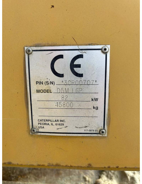Cat D 5 M LGP - Bulldozer: gambar 5 Cat D 5 M LGP - Bulldozer: gambar 5