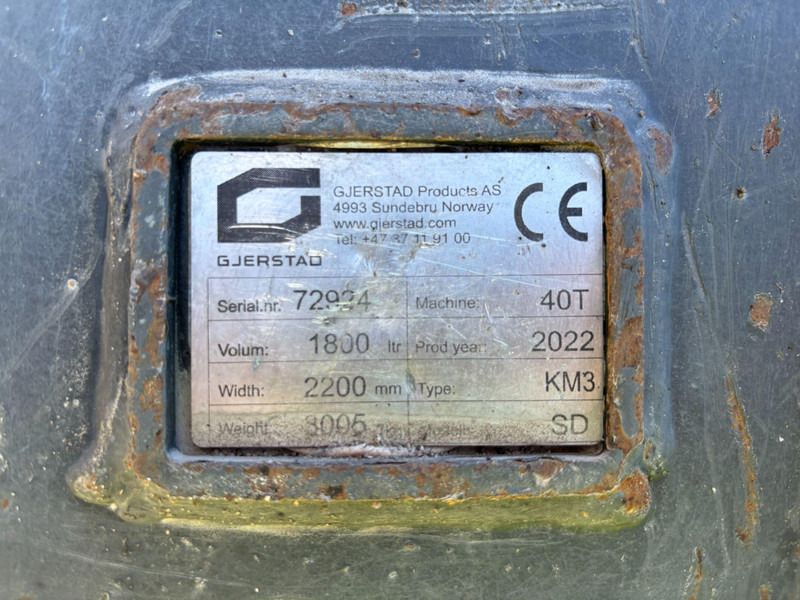 Gjerstad KM3 - 40t - Ember: gambar 2 Gjerstad KM3 - 40t - Ember: gambar 2
