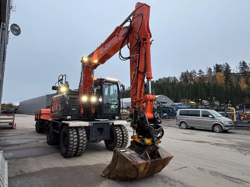 Hitachi ZX 145 W-6 - Ekskavator roda: gambar 4 Hitachi ZX 145 W-6 - Ekskavator roda: gambar 4