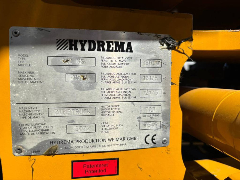 Hydrema 912 GS - Tempat sampah artikulasi: gambar 5 Hydrema 912 GS - Tempat sampah artikulasi: gambar 5