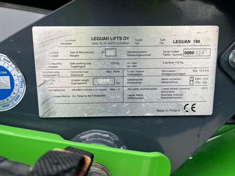 Leguan 190 - Platform pengangkat: gambar 5 Leguan 190 - Platform pengangkat: gambar 5