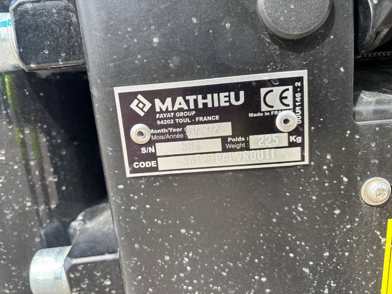 Mathieu MS-210 Azura Flex Street Sweeper - Penyapu jalan: gambar 5 Mathieu MS-210 Azura Flex Street Sweeper - Penyapu jalan: gambar 5