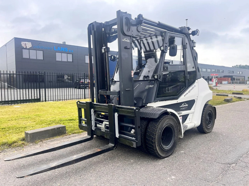 Linde H50D-03 - Forklift diesel: gambar 4 Linde H50D-03 - Forklift diesel: gambar 4