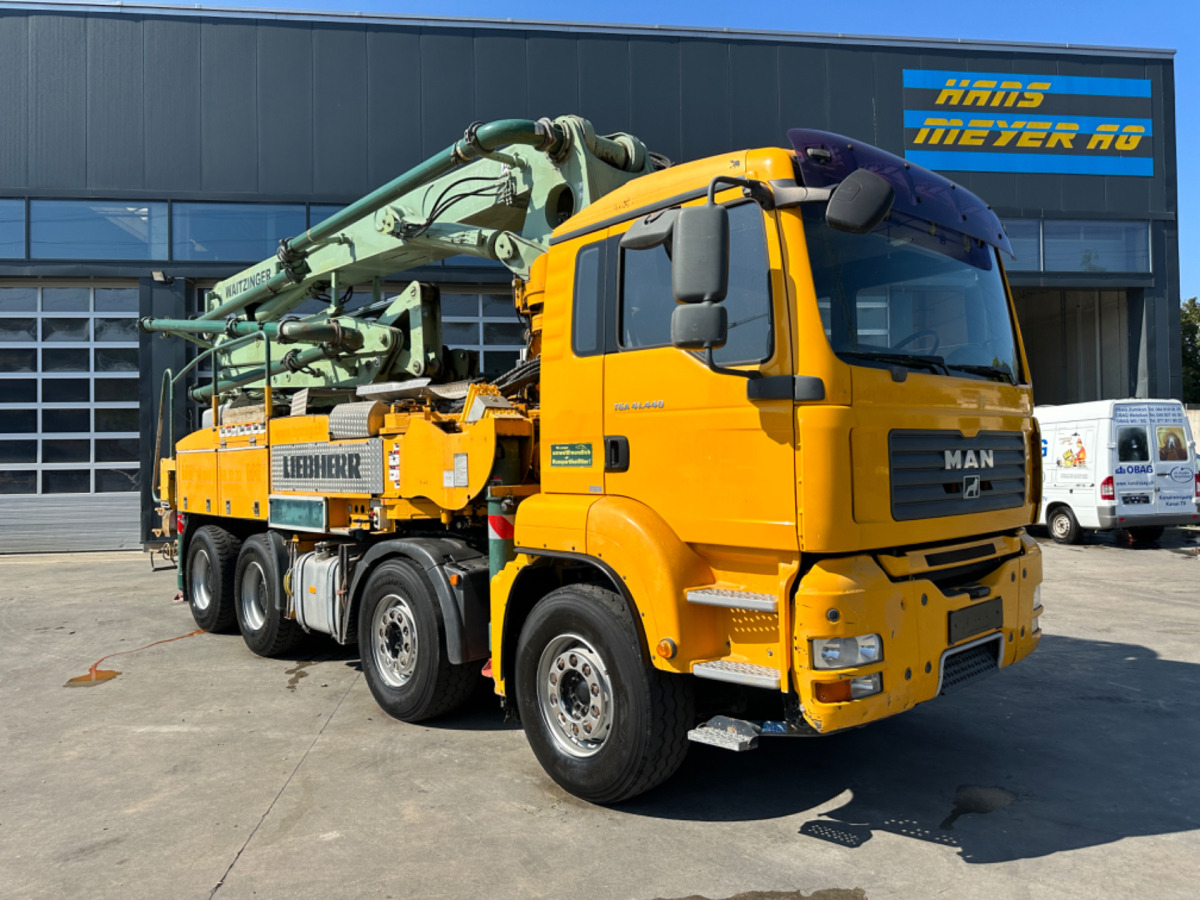 MAN TGA 41.440 8x4 Hallenpumpe 31M-5 - Truk pompa beton: gambar 3 MAN TGA 41.440 8x4 Hallenpumpe 31M-5 - Truk pompa beton: gambar 3