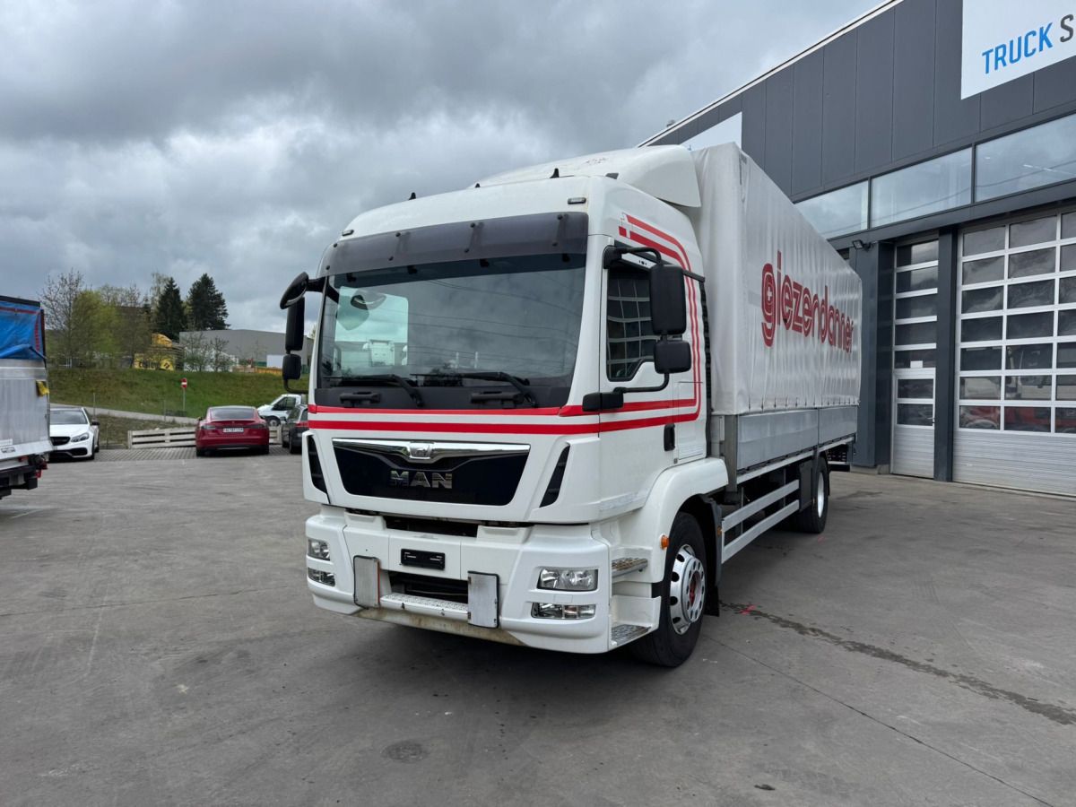 MAN TGM 15.340 4x2 - Truk dengan terpal samping: gambar 1 MAN TGM 15.340 4x2 - Truk dengan terpal samping: gambar 1