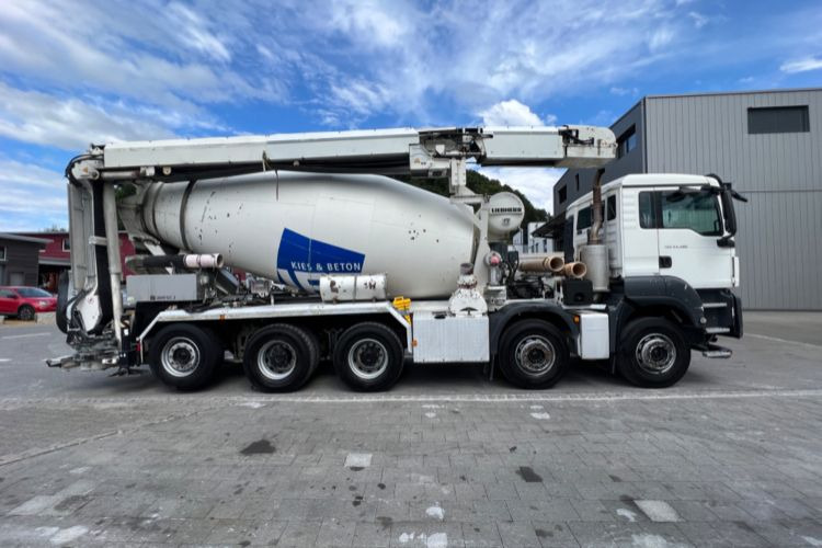 MAN TGS 35.480 10x4 10m3 Förderband 17M... - Truk pengaduk beton: gambar 4 MAN TGS 35.480 10x4 10m3 Förderband 17M... - Truk pengaduk beton: gambar 4