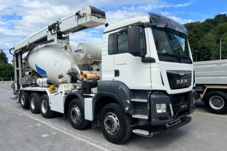 MAN TGS 35.480 10x4 10m3 Förderband 17M... - Truk pengaduk beton: gambar 3 MAN TGS 35.480 10x4 10m3 Förderband 17M... - Truk pengaduk beton: gambar 3