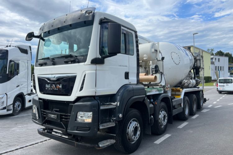 MAN TGS 35.480 10x4 10m3 Förderband 17M... - Truk pengaduk beton: gambar 1 MAN TGS 35.480 10x4 10m3 Förderband 17M... - Truk pengaduk beton: gambar 1
