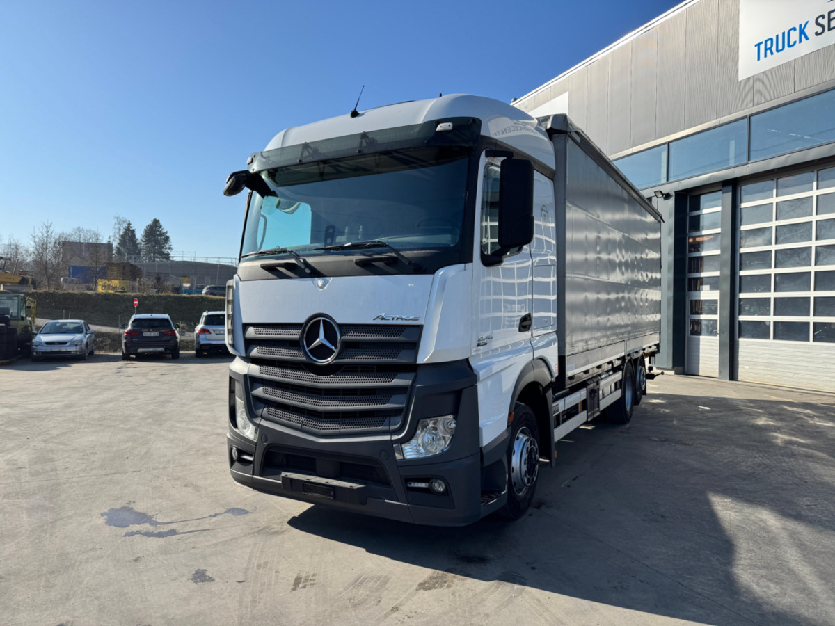 MERCEDES Actros 2545 6x2 - Truk dengan terpal samping: gambar 1 MERCEDES Actros 2545 6x2 - Truk dengan terpal samping: gambar 1
