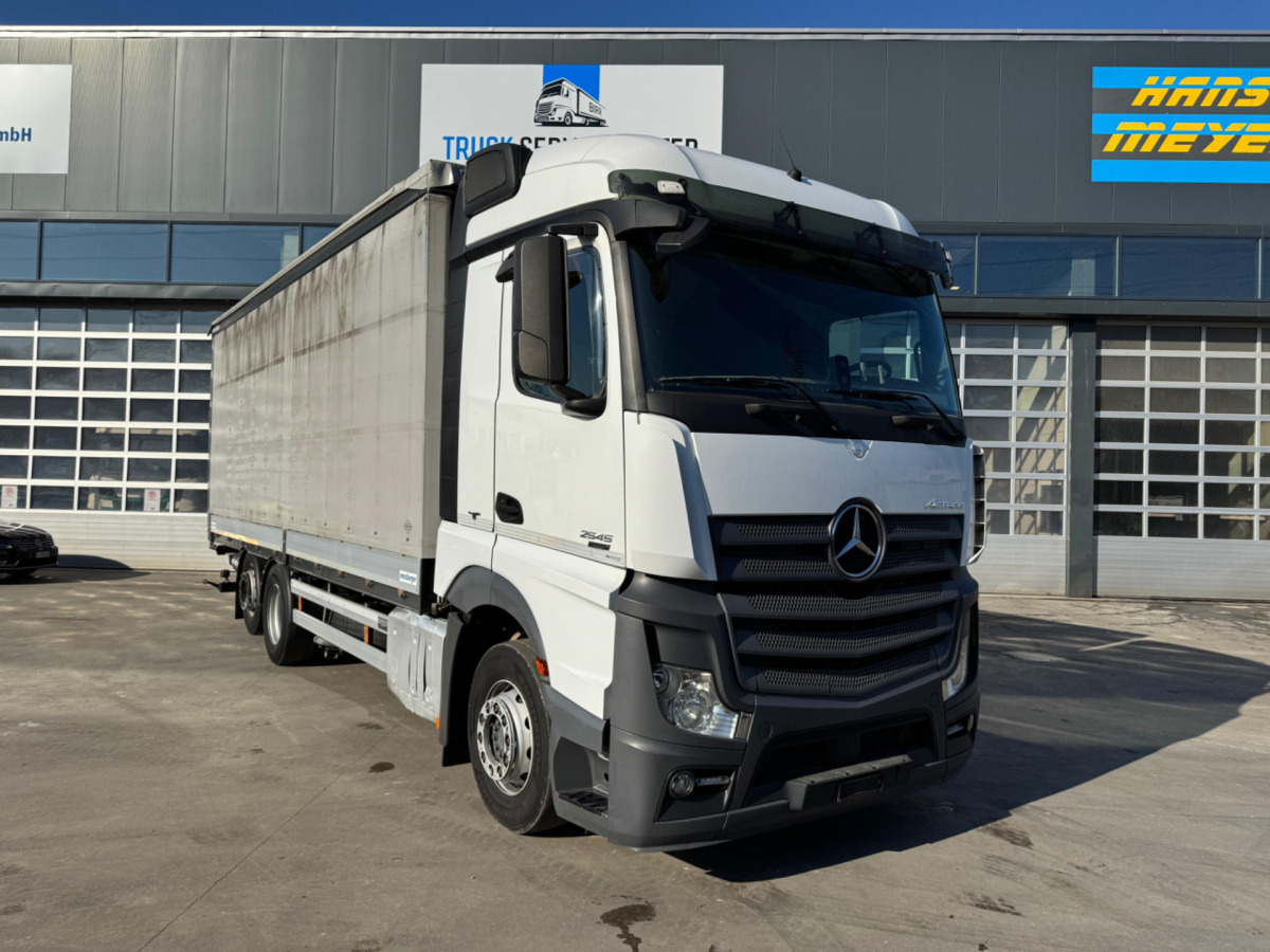 MERCEDES Actros 2545 6x2 - Truk dengan terpal samping: gambar 3 MERCEDES Actros 2545 6x2 - Truk dengan terpal samping: gambar 3