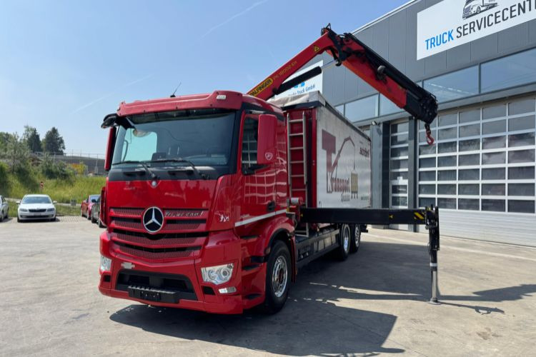 Mercedes-Benz Actros 2646 6x2 Palfinger 18002-5 - Truk derek: gambar 1 Mercedes-Benz Actros 2646 6x2 Palfinger 18002-5 - Truk derek: gambar 1