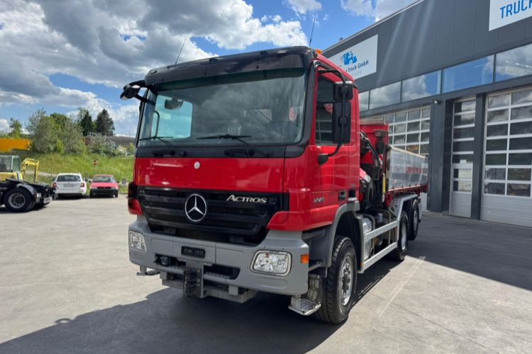 Mercedes-Benz Actros 2646 6x4/4 Fassi 275-8 Kipper - Truk derek: gambar 3 Mercedes-Benz Actros 2646 6x4/4 Fassi 275-8 Kipper - Truk derek: gambar 3