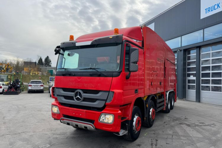 Mercedes-Benz Actros 4144 8x4 MTS Saugbagger - Truk vakum: gambar 1 Mercedes-Benz Actros 4144 8x4 MTS Saugbagger - Truk vakum: gambar 1