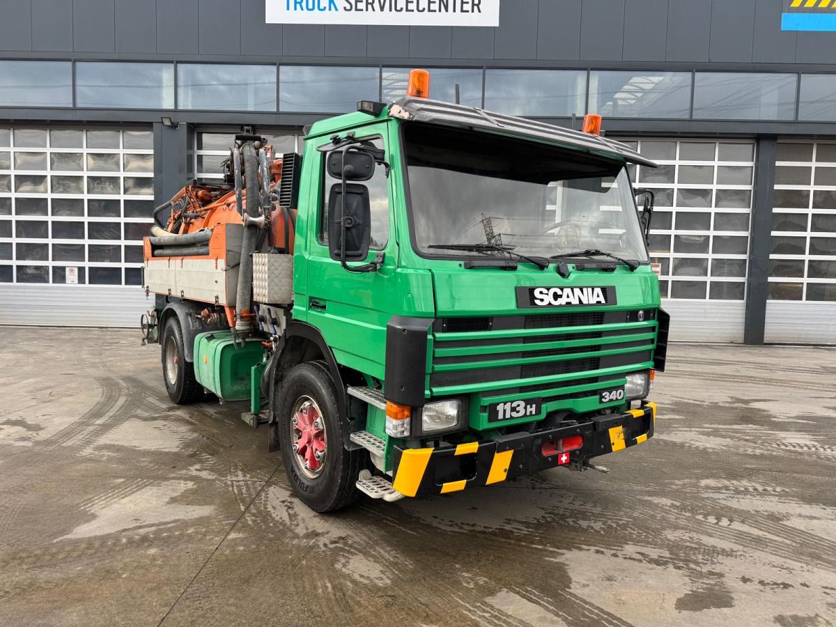 SCANIA 113 4x2 Kaiser Saugwagen - Truk vakum: gambar 3 SCANIA 113 4x2 Kaiser Saugwagen - Truk vakum: gambar 3