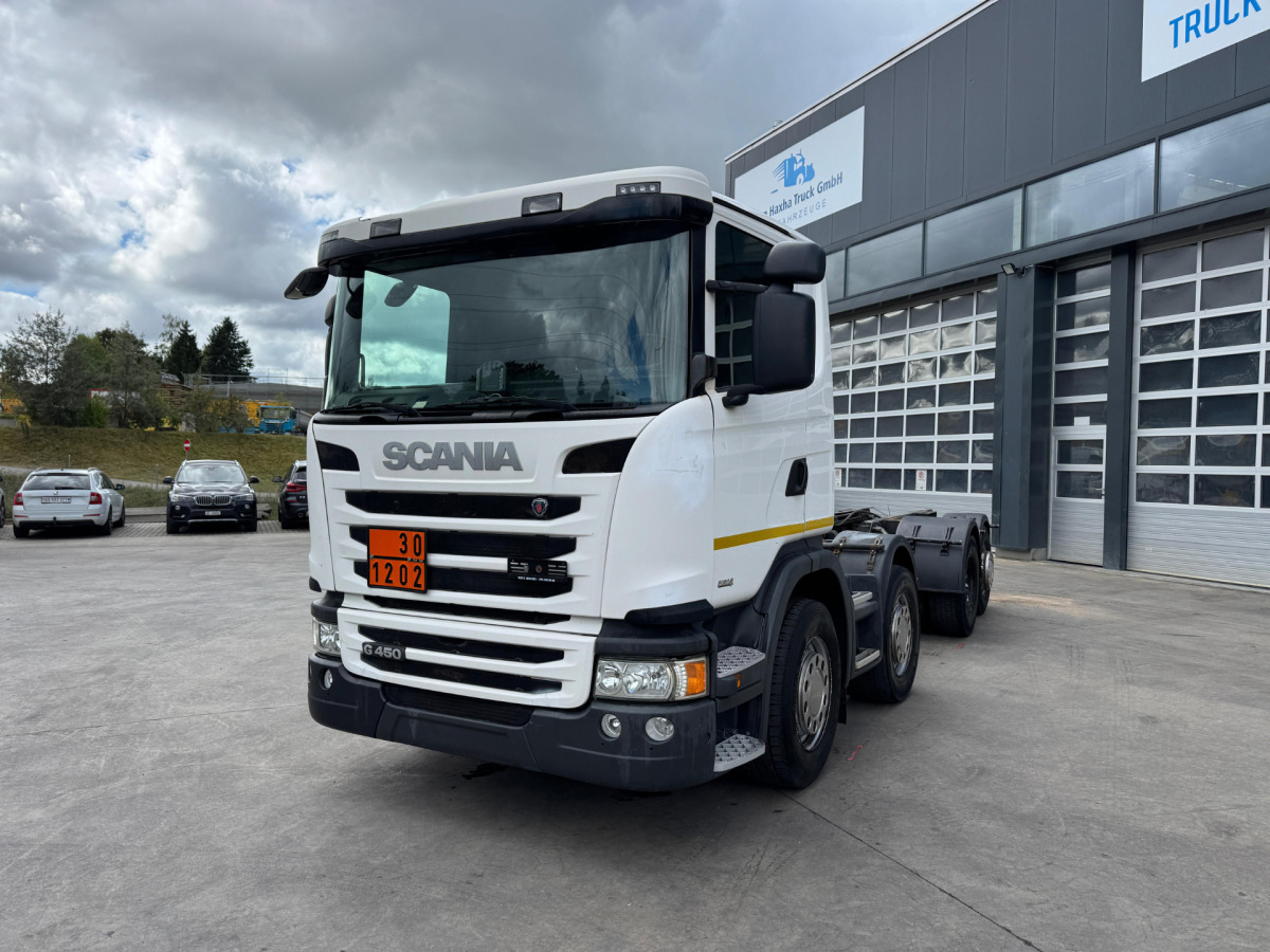 SCANIA G450 8x2 Fahrgestell - Truk sasis: gambar 1 SCANIA G450 8x2 Fahrgestell - Truk sasis: gambar 1