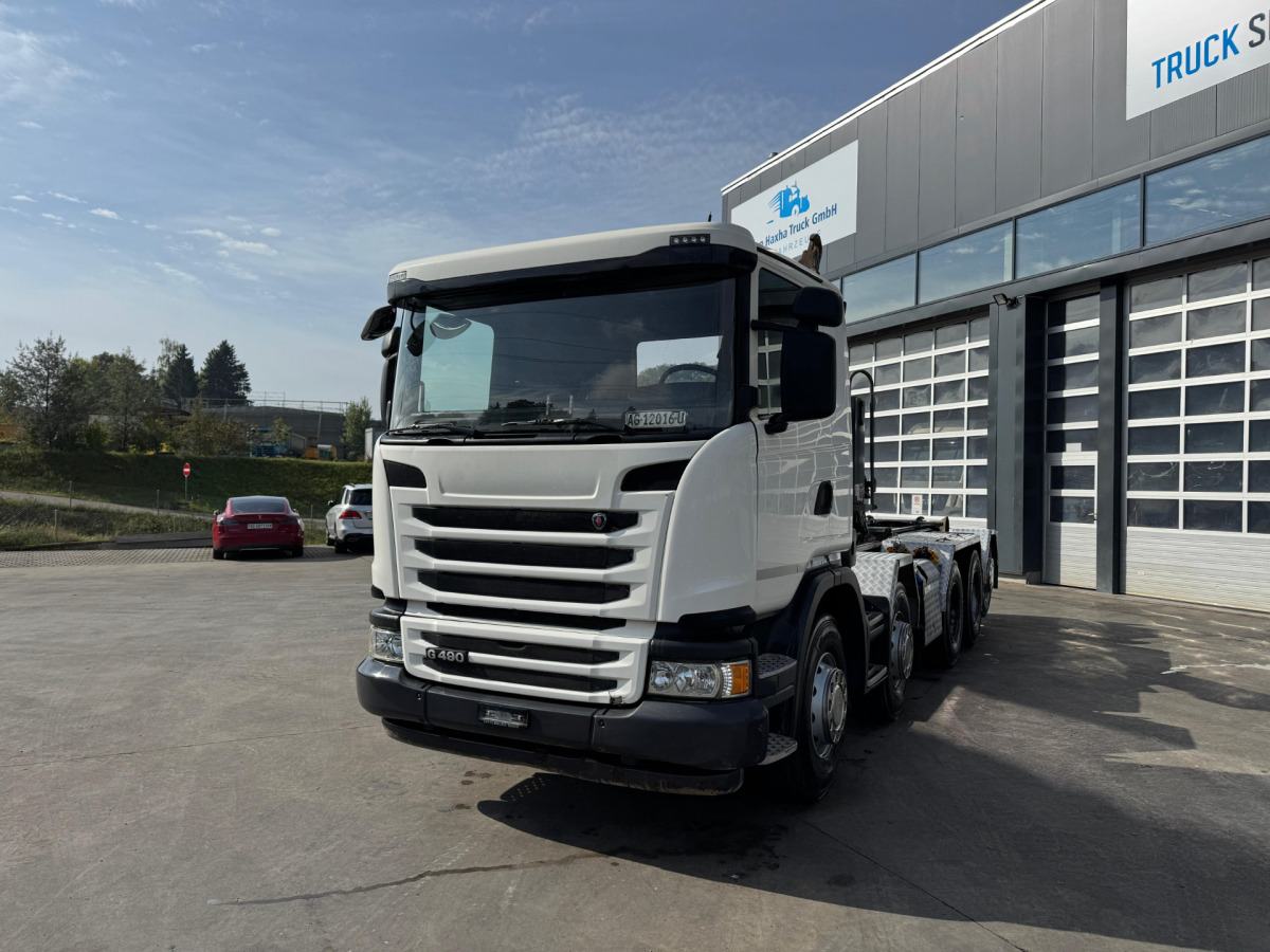 SCANIA G490 10x4 Hiab 26T - Hook lift: gambar 1 SCANIA G490 10x4 Hiab 26T - Hook lift: gambar 1