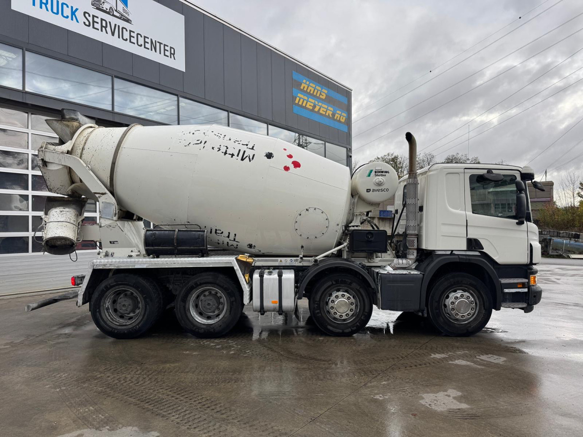 SCANIA P450 8x4 Stetter 9m3 - Truk pengaduk beton: gambar 4 SCANIA P450 8x4 Stetter 9m3 - Truk pengaduk beton: gambar 4