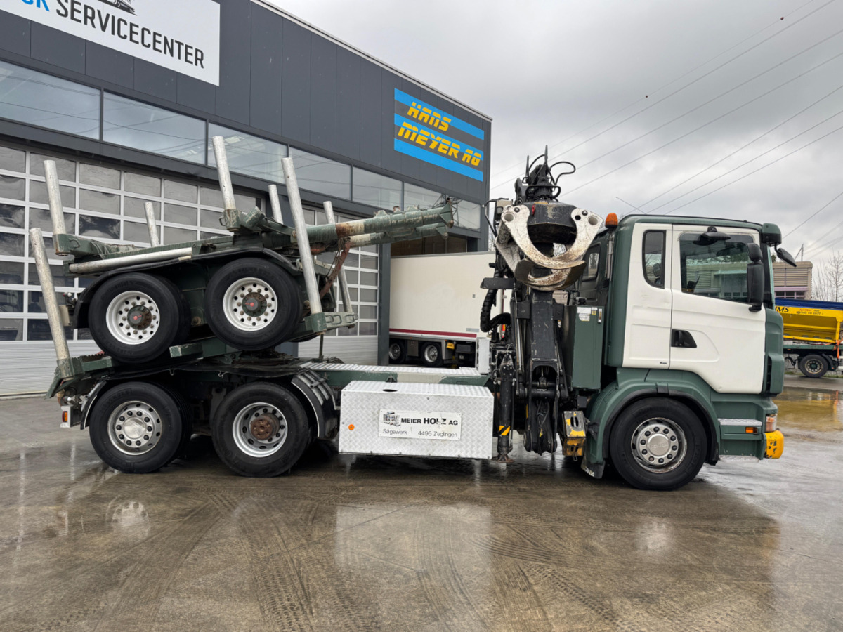 SCANIA R480 6x2 Loglift F265 mit Dolly - Truk logging: gambar 4 SCANIA R480 6x2 Loglift F265 mit Dolly - Truk logging: gambar 4
