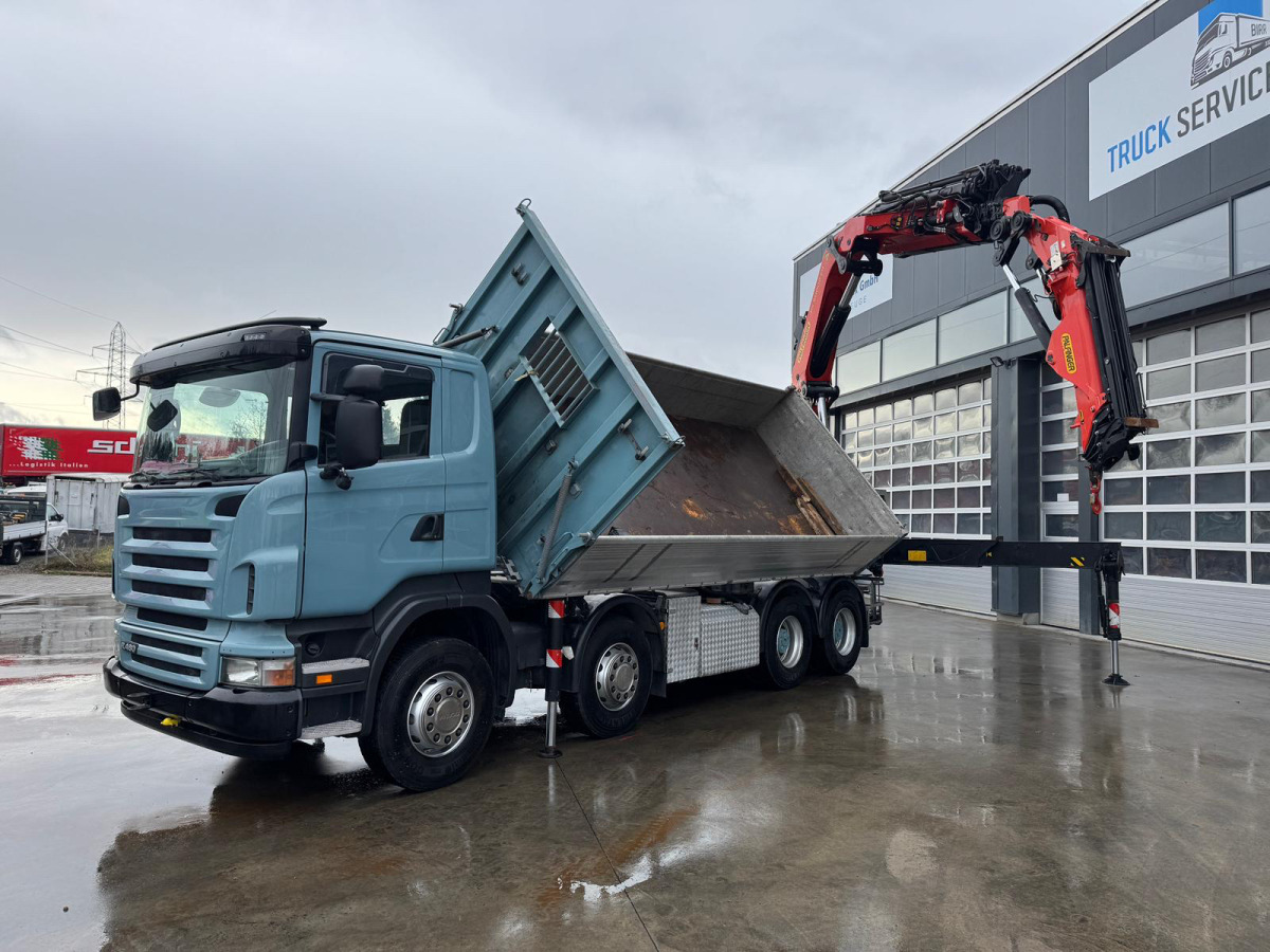 SCANIA Scania R480 8x4 PK50002 Flyjib&Seil Bj.2013 - Truk derek: gambar 1 SCANIA Scania R480 8x4 PK50002 Flyjib&Seil Bj.2013 - Truk derek: gambar 1