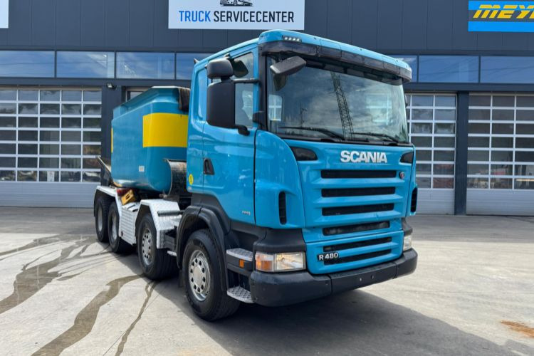 Scania R480 8x4 Moser 16m3 - Truk skip loader: gambar 3 Scania R480 8x4 Moser 16m3 - Truk skip loader: gambar 3