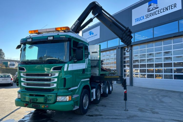 Scania R480 8x4 SWS SZM/Kran/Pritsche - Truk derek: gambar 2 Scania R480 8x4 SWS SZM/Kran/Pritsche - Truk derek: gambar 2
