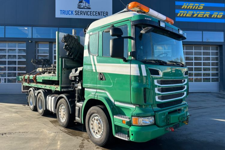 Scania R480 8x4 SWS SZM/Kran/Pritsche - Truk derek: gambar 5 Scania R480 8x4 SWS SZM/Kran/Pritsche - Truk derek: gambar 5