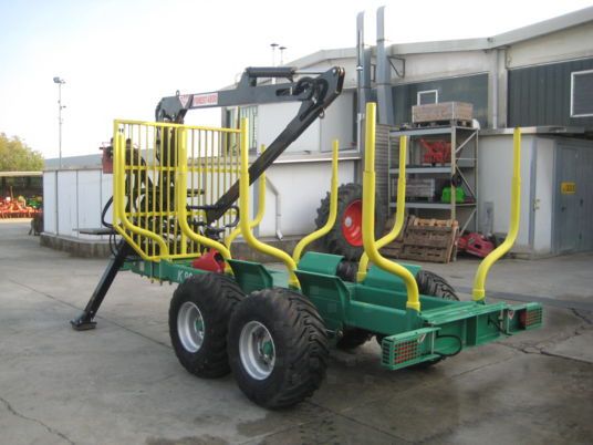 CMS K90/4800 - Trailer kehutanan: gambar 3 CMS K90/4800 - Trailer kehutanan: gambar 3