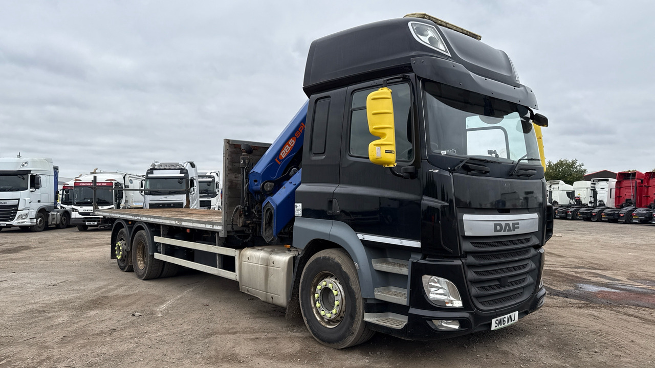 DAF CF 410 - Truk flatbed, Truk derek: gambar 1 DAF CF 410 - Truk flatbed, Truk derek: gambar 1