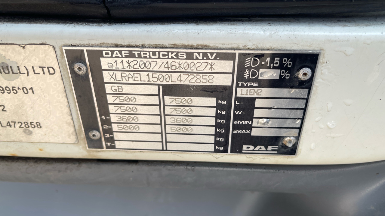 Truk box Daf LF 180: gambar 12