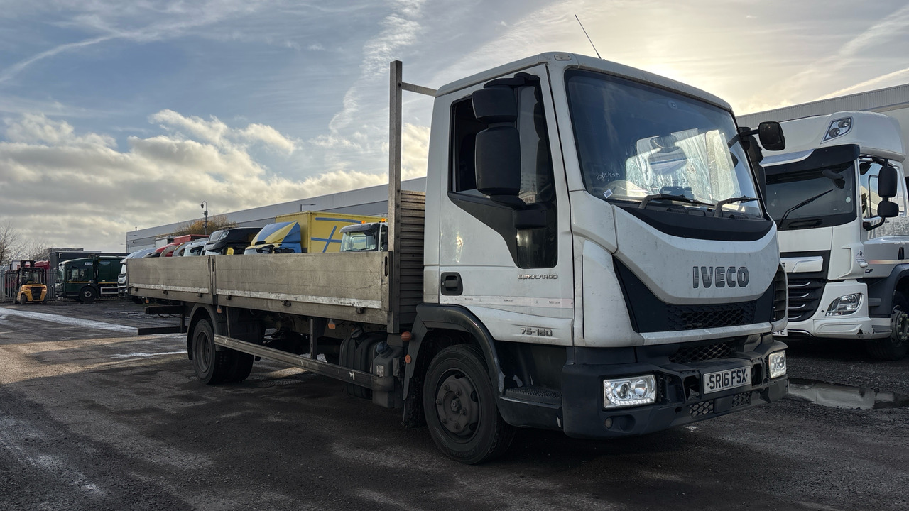 IVECO EUROCARGO 75-160 - Truk flatbed: gambar 1 IVECO EUROCARGO 75-160 - Truk flatbed: gambar 1