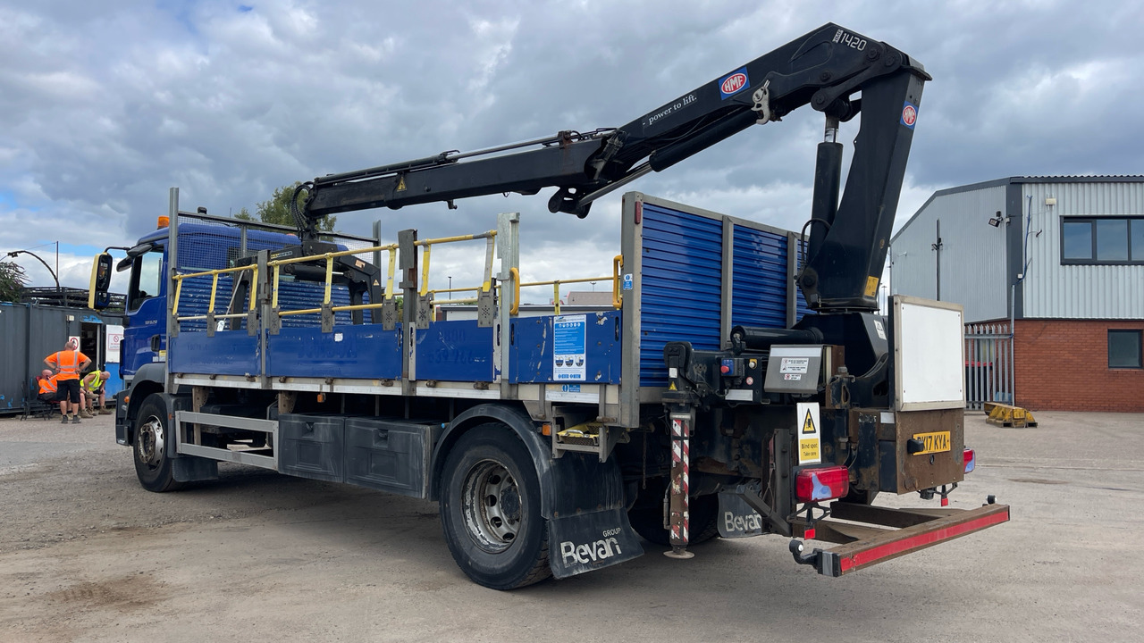 MAN TGM 18.250 - Truk flatbed, Truk derek: gambar 3 MAN TGM 18.250 - Truk flatbed, Truk derek: gambar 3