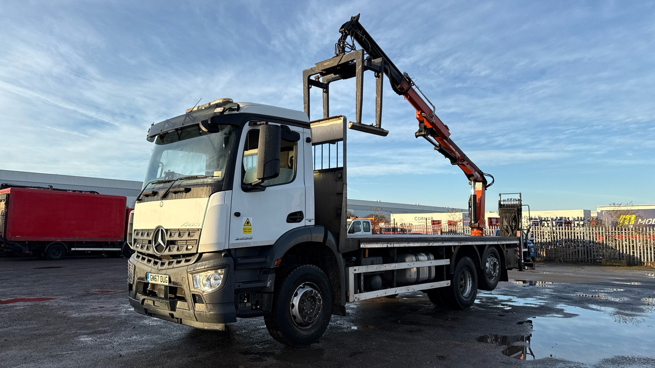 MERCEDES-BENZ AROCS 2535 - Truk flatbed, Truk derek: gambar 2 MERCEDES-BENZ AROCS 2535 - Truk flatbed, Truk derek: gambar 2