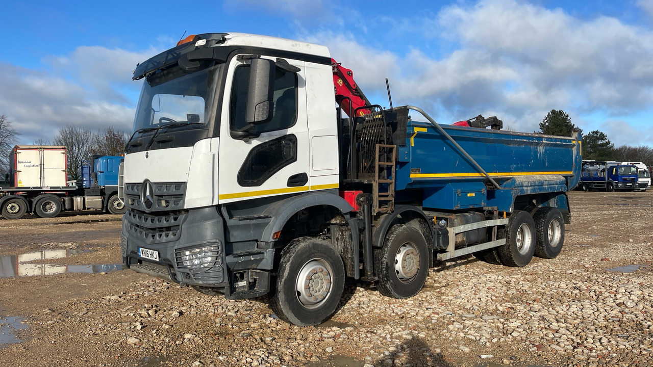 MERCEDES-BENZ AROCS - Truk jungkit, Truk derek: gambar 2 MERCEDES-BENZ AROCS - Truk jungkit, Truk derek: gambar 2