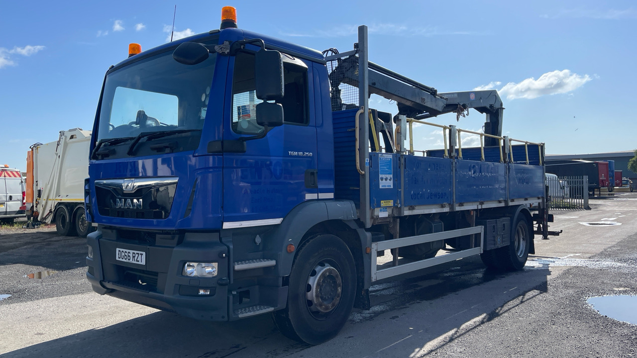 Man TGM 18.250 - Truk flatbed, Truk derek: gambar 2 Man TGM 18.250 - Truk flatbed, Truk derek: gambar 2
