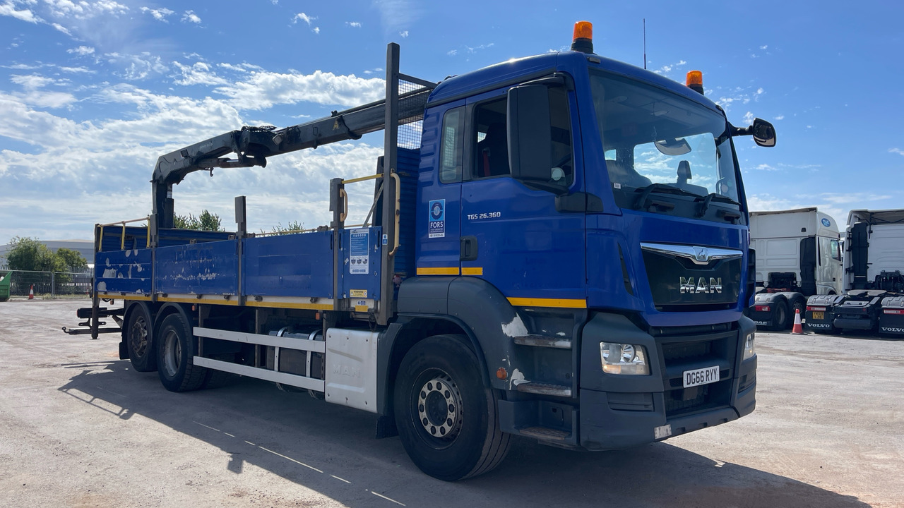 Man TGS 26.360 - Truk flatbed, Truk derek: gambar 1 Man TGS 26.360 - Truk flatbed, Truk derek: gambar 1