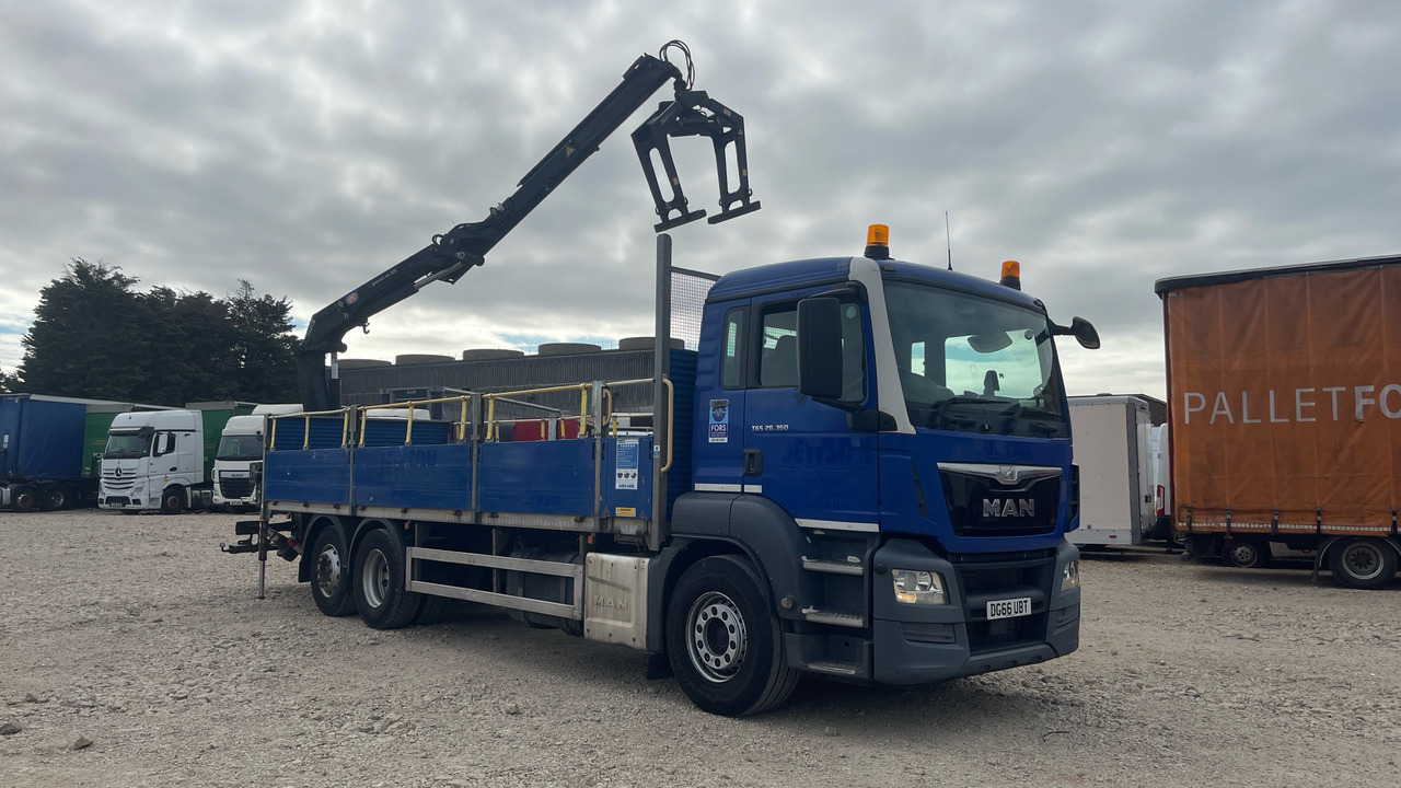 Man TGS 26.360 - Truk flatbed, Truk derek: gambar 1 Man TGS 26.360 - Truk flatbed, Truk derek: gambar 1