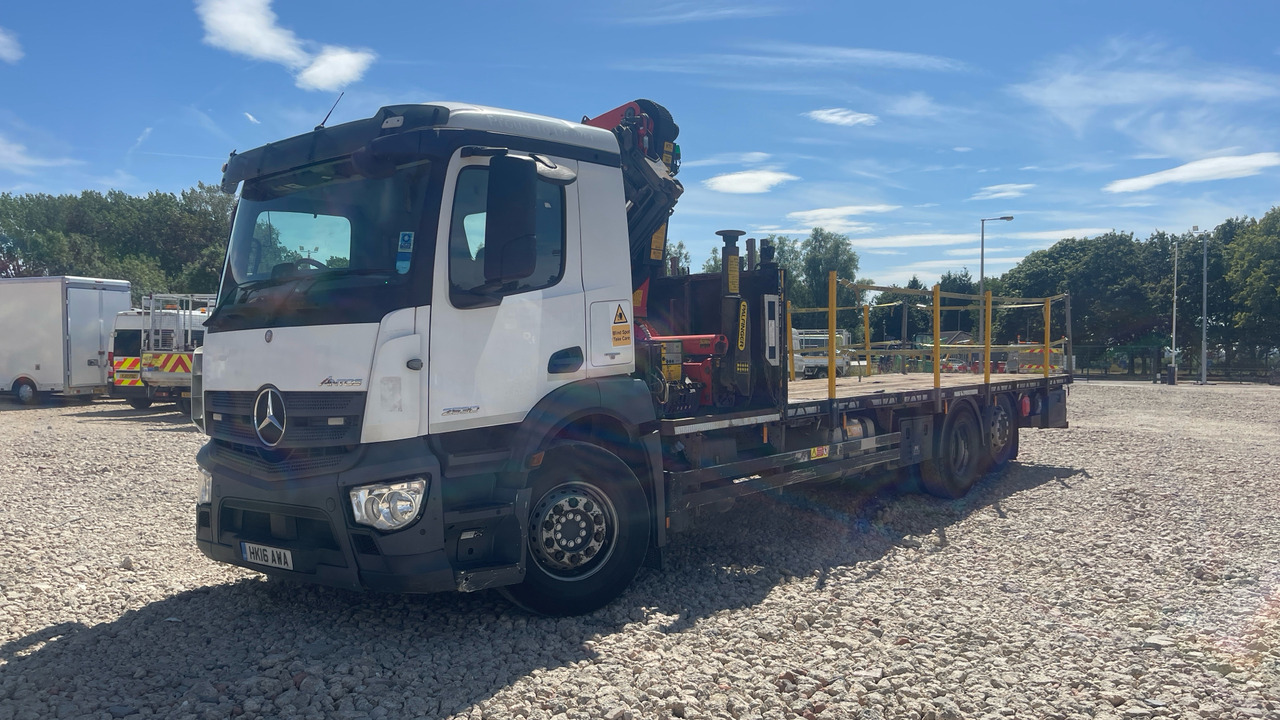 Mercedes-Benz Antos 2530 - Truk flatbed, Truk derek: gambar 2 Mercedes-Benz Antos 2530 - Truk flatbed, Truk derek: gambar 2