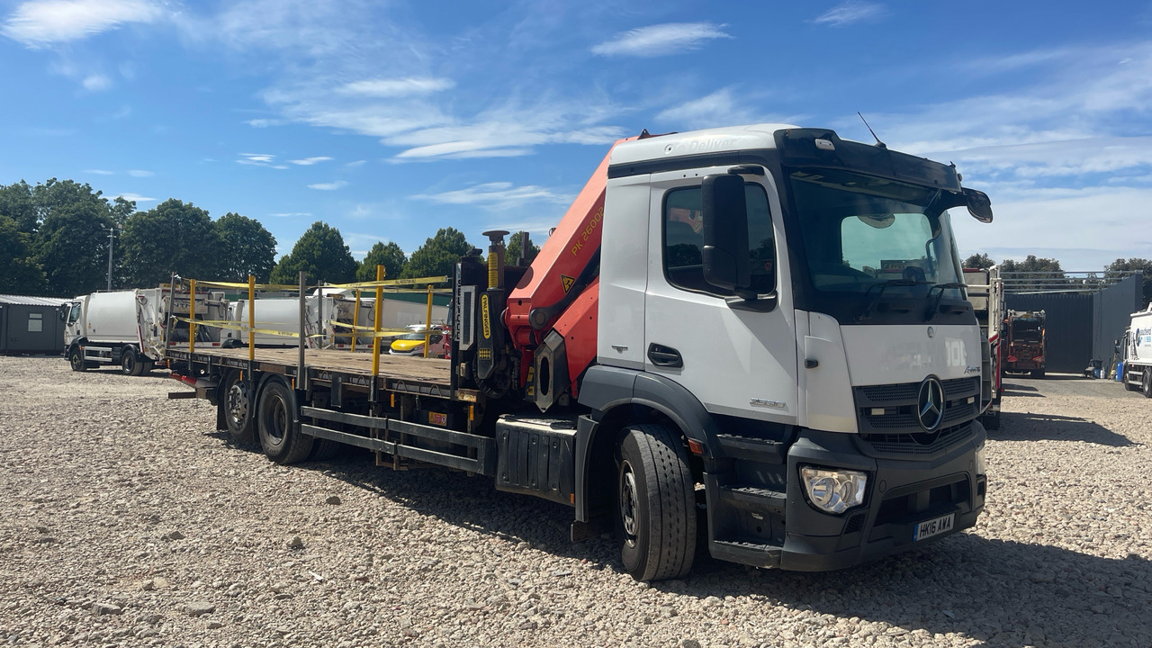 Mercedes-Benz Antos 2530 - Truk flatbed, Truk derek: gambar 1 Mercedes-Benz Antos 2530 - Truk flatbed, Truk derek: gambar 1