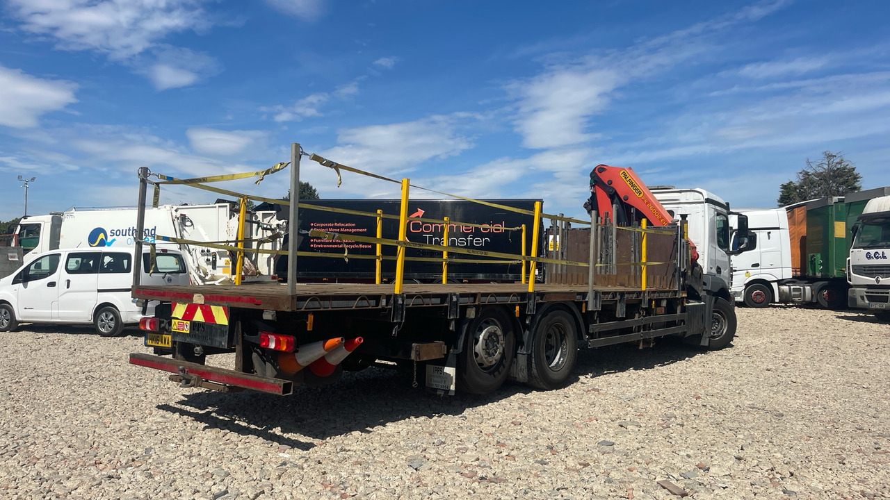 Mercedes-Benz Antos 2530 - Truk flatbed, Truk derek: gambar 4 Mercedes-Benz Antos 2530 - Truk flatbed, Truk derek: gambar 4