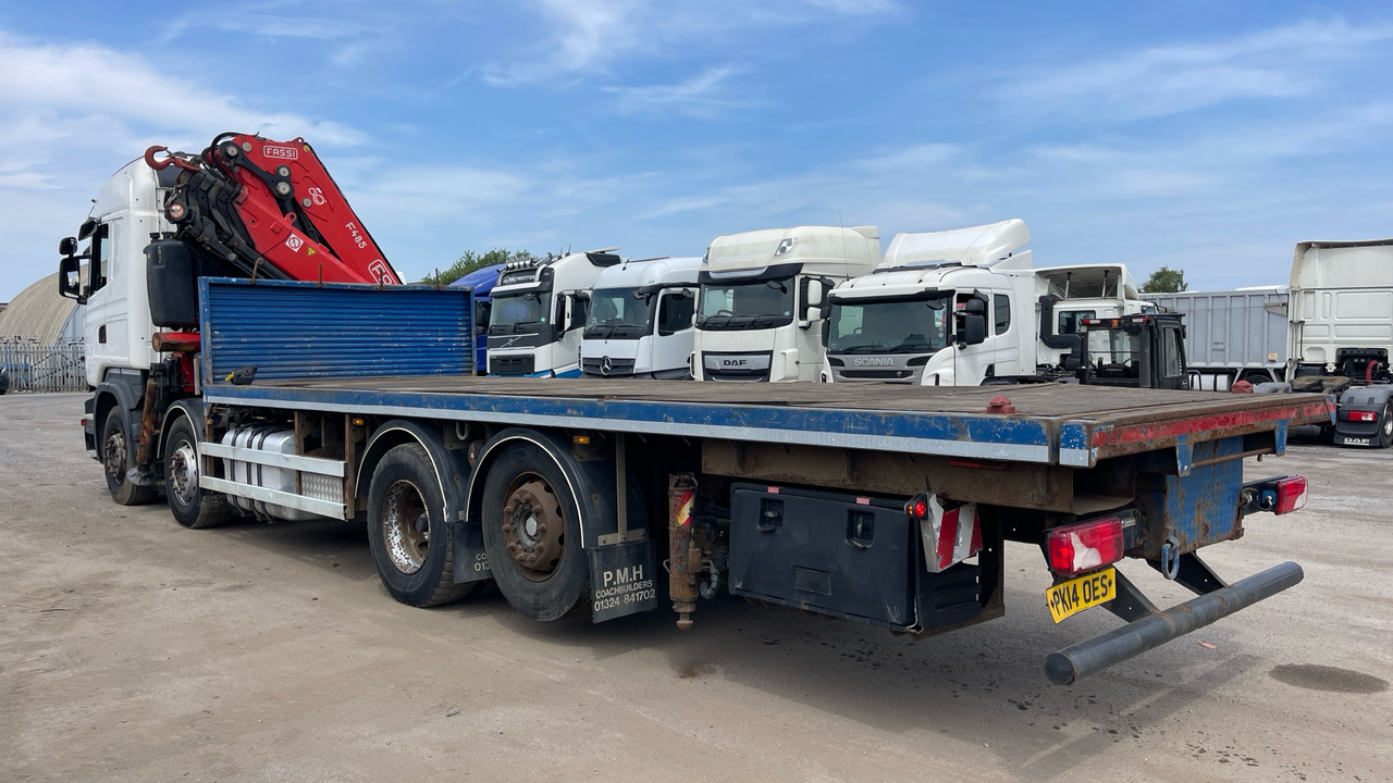 SCANIA R 450 - Truk flatbed, Truk derek: gambar 3 SCANIA R 450 - Truk flatbed, Truk derek: gambar 3